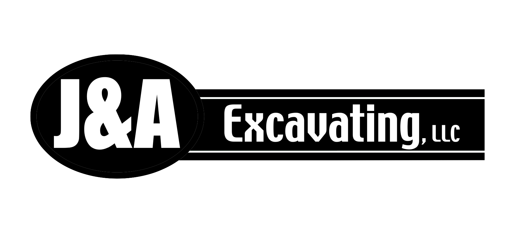 J&A Excavating Logo